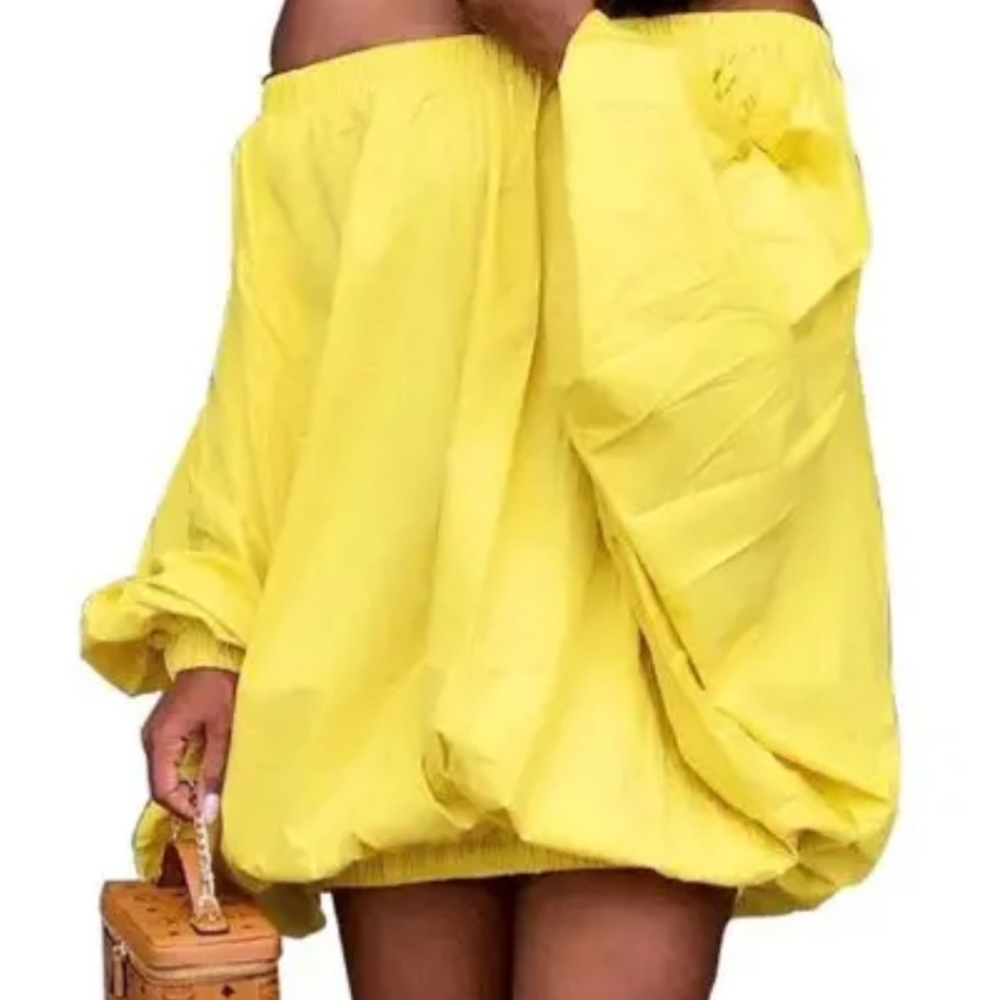 Women's balloon dress